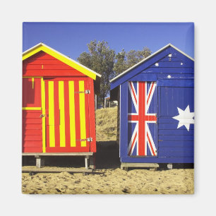 Badplatser, Middle Brighton Beach, Port 2 Magnet