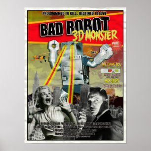 BADROBOT 3D B-film Poster