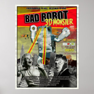 BADROBOT 3D B-film Poster