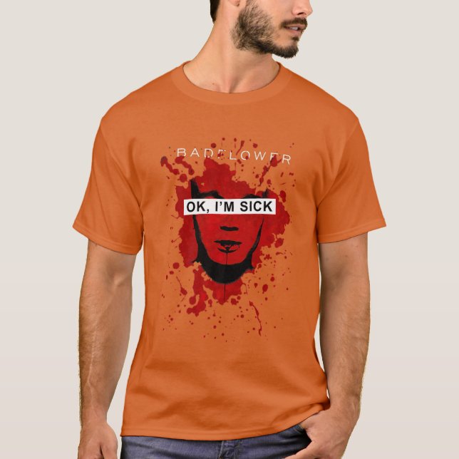 Badros OK Im Sick-årsjubileum Premium T Shirt (Framsida)