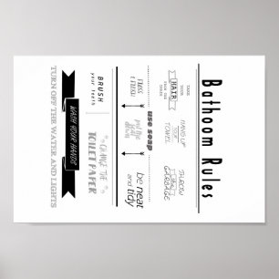 badrum regler poster