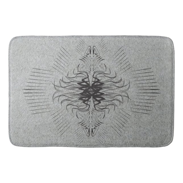 Badrumsduschmat för familjebad badrumsmatta (Framsidan)