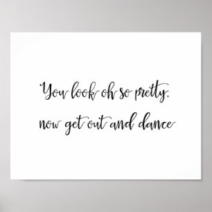 Badrumsskylt för bröllop   DAM Poster