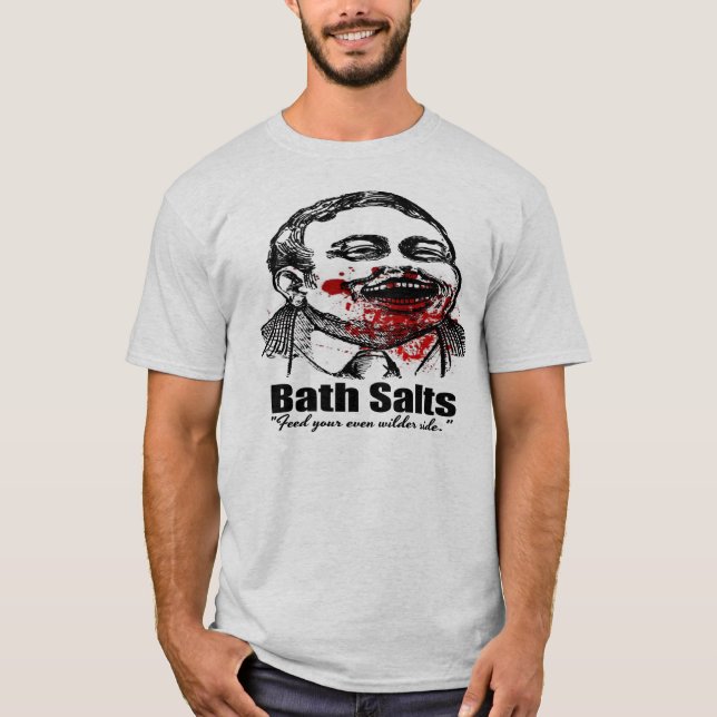 BadsaltZombie - mer wilder sida Tröja (Framsida)