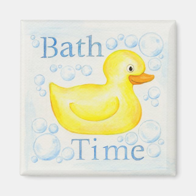 Badtid Rubrik Ducky magnet (Framsidan)