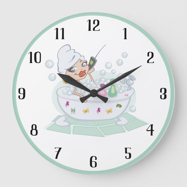 Badtid Stor Klocka (Framsida)