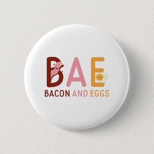 BAE Bacon och Ägg Knapp