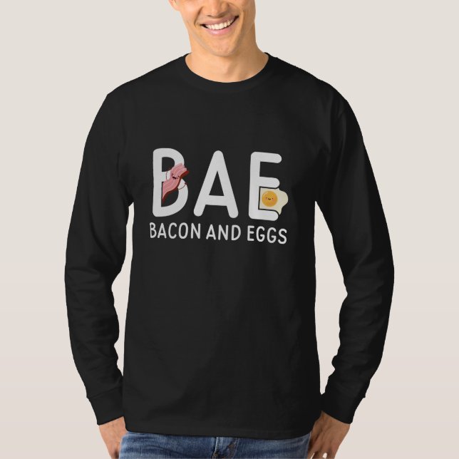 BAE Bacon och Ägg T Shirt (Framsida)