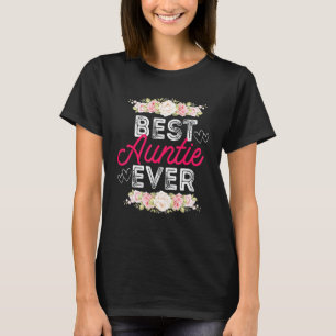 Bae Best Auntie All Blommigt Graphic Moster Women T Shirt