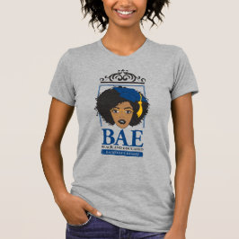 BAE Black and Educated Bachelor's Studenten T Shirt