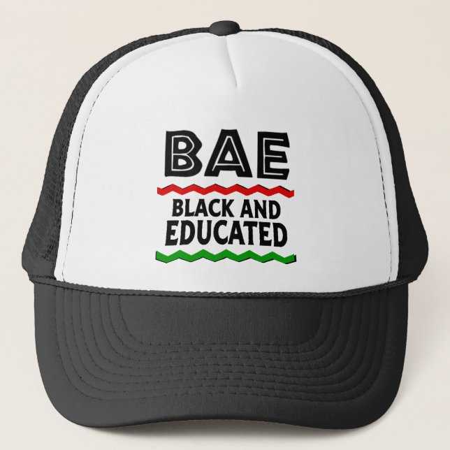 BAE Black and Educated Hat Keps (Framsida)