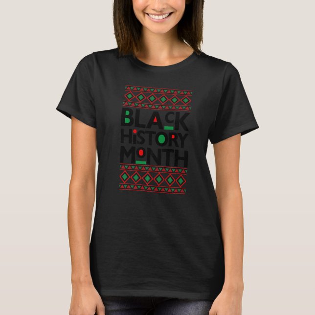 Bae Black & Educated Melanin Manar, Women, Girl &  T Shirt (Framsida)