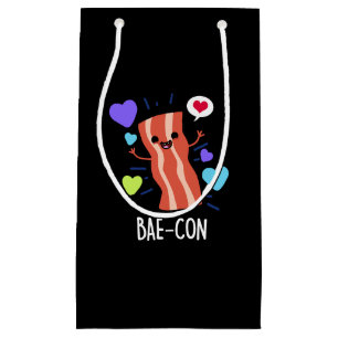 Bae-con Funny Bacon Pun Mörk BG