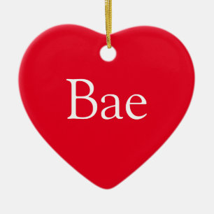 Bae Definition Flickvän Pojkvän Make Maka Julgransprydnad Keramik