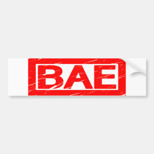 Bae Frimärke Bildekal