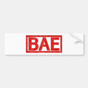 Bae frimärke bildekal