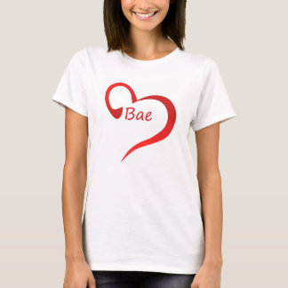 Bae hjärtaskjorta t-shirt