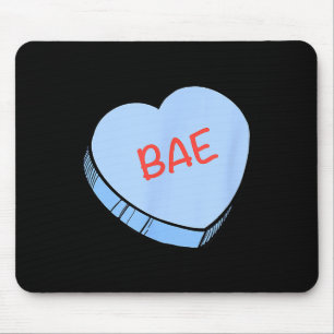 “Bae” Konversationshjärtan Alla hjärtans dag Musmatta