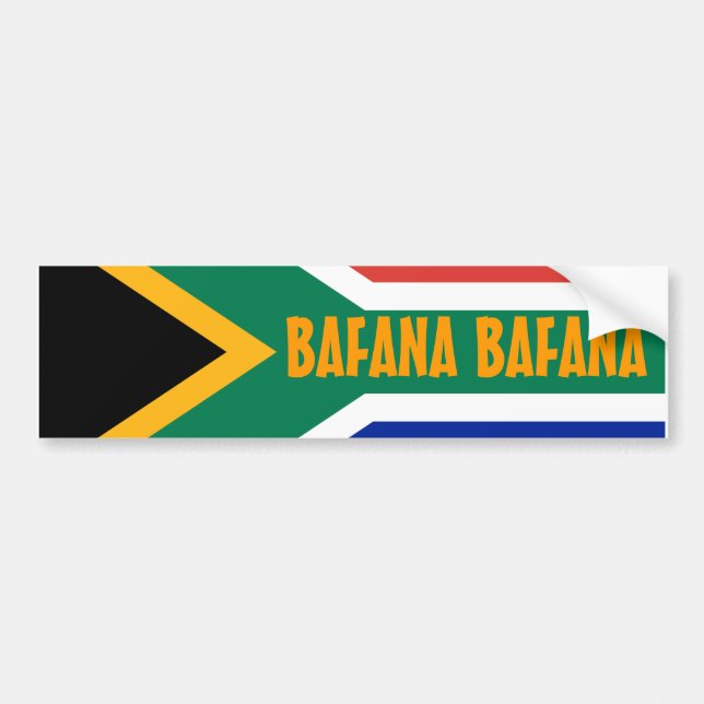 BAFANA BAFANA BILDEKAL (Framsidan)