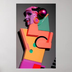 Baffia Ken Gage Surrealism Poster