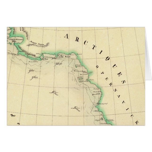 Baffin Bay Hälsningskort (Framsidan Horizontal)