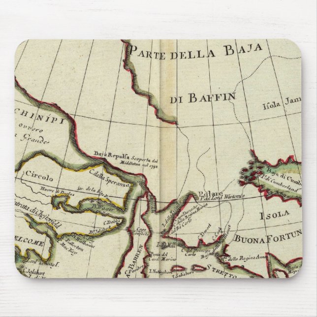 Baffin Bay Nordatlanten Musmatta (Framsidan)
