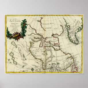 Baffin Bay Nordatlanten Poster