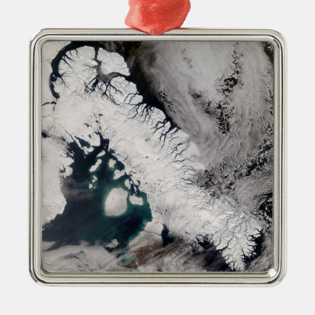 Baffin Island Julgransprydnad Metall (Framsidan)