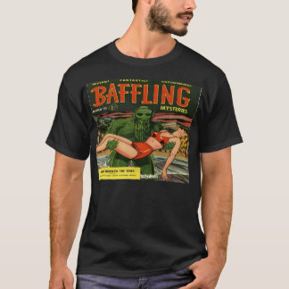 Baffling Mysterie Classic Tecknad Bok Cover T- Shi T Shirt
