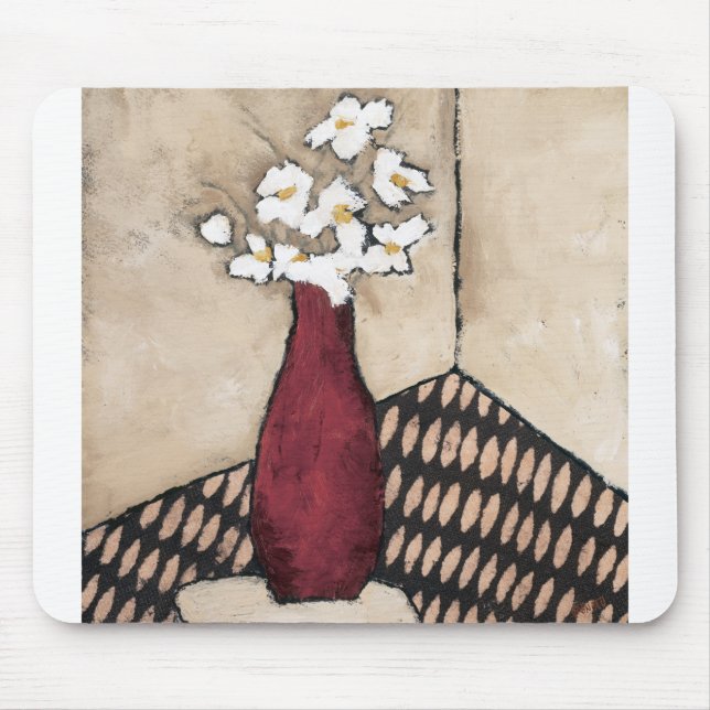 BAG05 röd Vase.tif Musmatta (Framsidan)