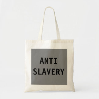 Bag Anti Slavery Grått Tygkasse