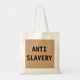 Bag Anti Slavery Tan Tygkasse