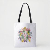 Bag av botaniska färgämnen av typen Bloom Tote
