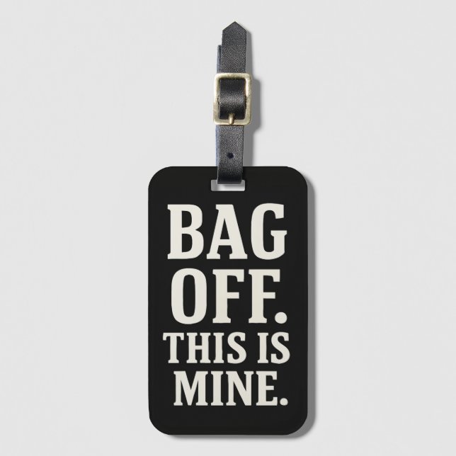 Bag av det här är min bagagebricka (Framsida vertikal)