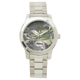 Bag av Golf-Klubbar, check, Armbandsur