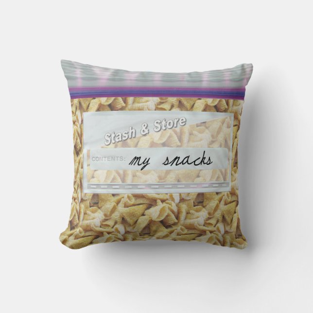 Bag av Snacks Decorative Dekorativ kudde (Framsida)