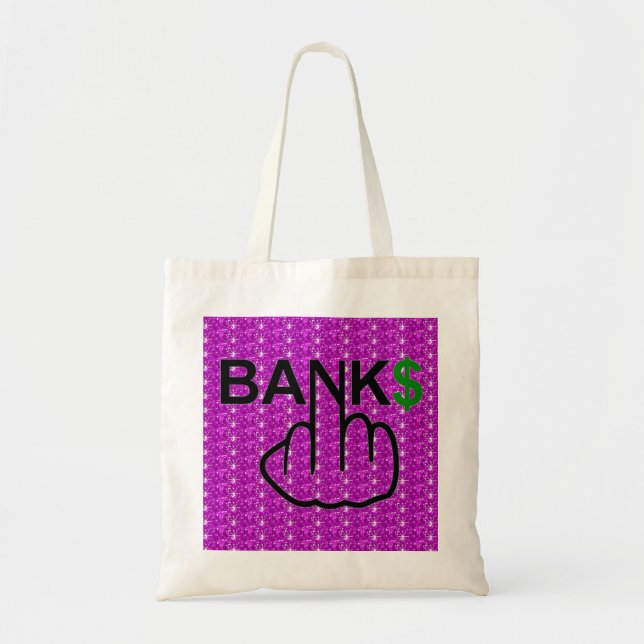 Bag Banker Corrupt Tygkasse (Framsidan)