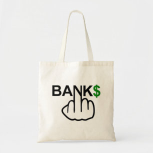 Bag Banker Corrupt Tygkasse