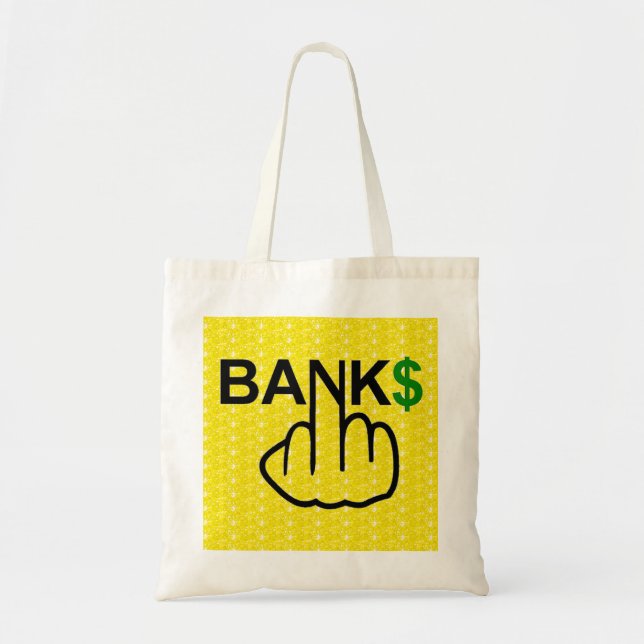 Bag Banker Corrupt Tygkasse (Framsidan)