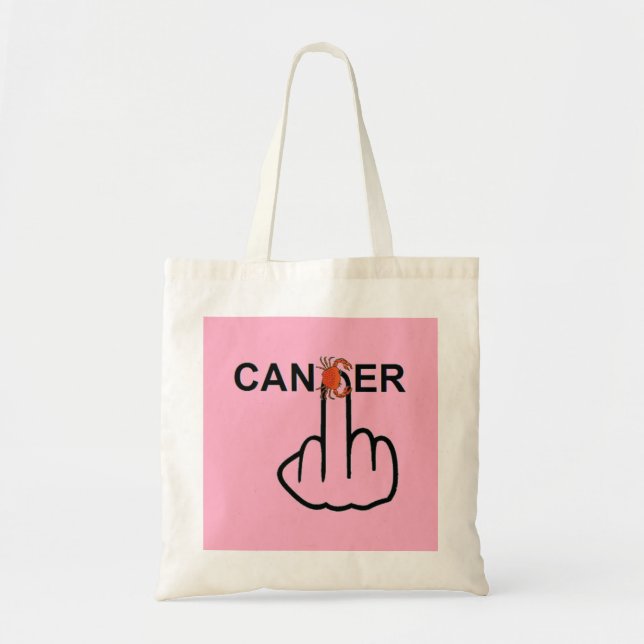 Bag Cancer Flip Flip Tygkasse (Framsidan)