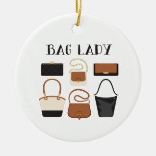 Bag Dam Julgransprydnad Keramik