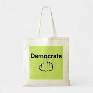 Bag Demokrates Flip Tygkasse
