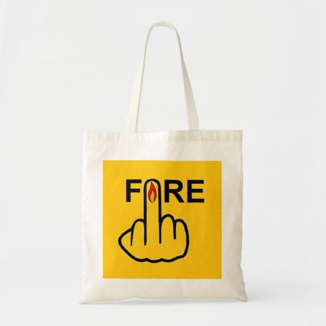 Bag Fire Flip Tygkasse (Framsidan)