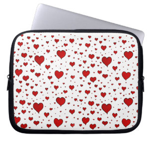 Bag för Bärbar dator med röda hörn Laptop Fodral