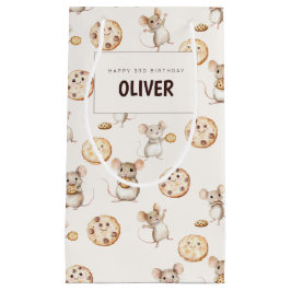 Bag för födelsedagstorgen för cookie och mustema