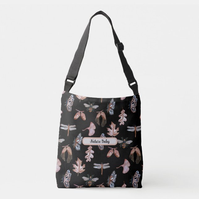 Bag för Nature Baby CrossBody Diaper Bag Axelväska (Framsida)