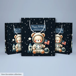 Bag för späda astronautplåster för Födelsedagsfest