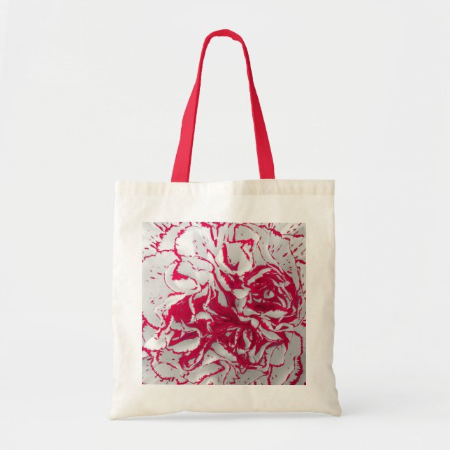 Bag - Förening i rött och vitt Tygkasse (Framsidan)