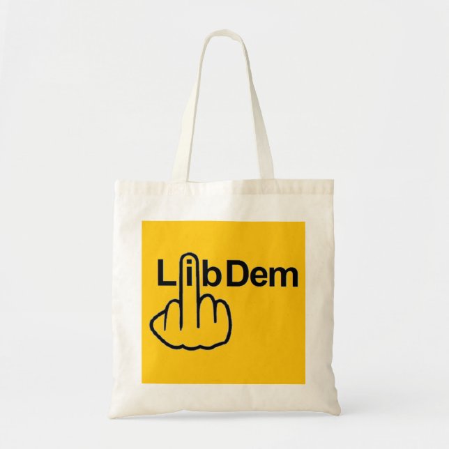 Bag Lib Dem Flip Tygkasse (Framsidan)