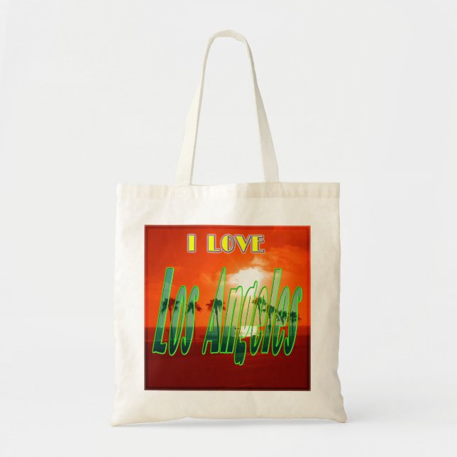 Bag "Lolly Los Angeles" Tygkasse (Framsidan)